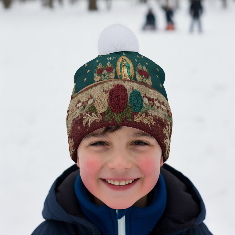 Our Lady Of Guadalupe - Personalized Christian Beanie Hat