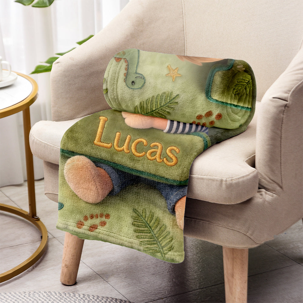 Ich liebe dich, Baby – personalisierte Kinderdecke