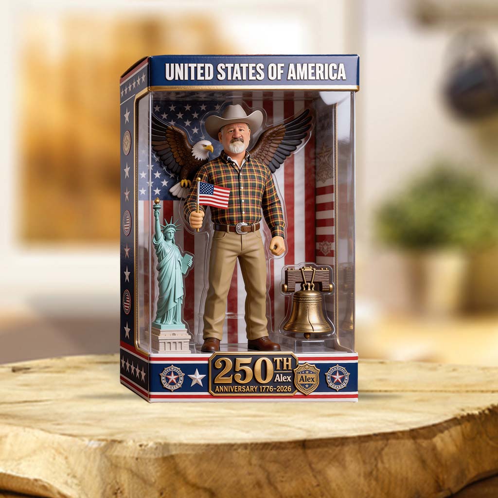 250th Anniversary - Personalized Patriot Custom Shaped Acrylic Plaque
