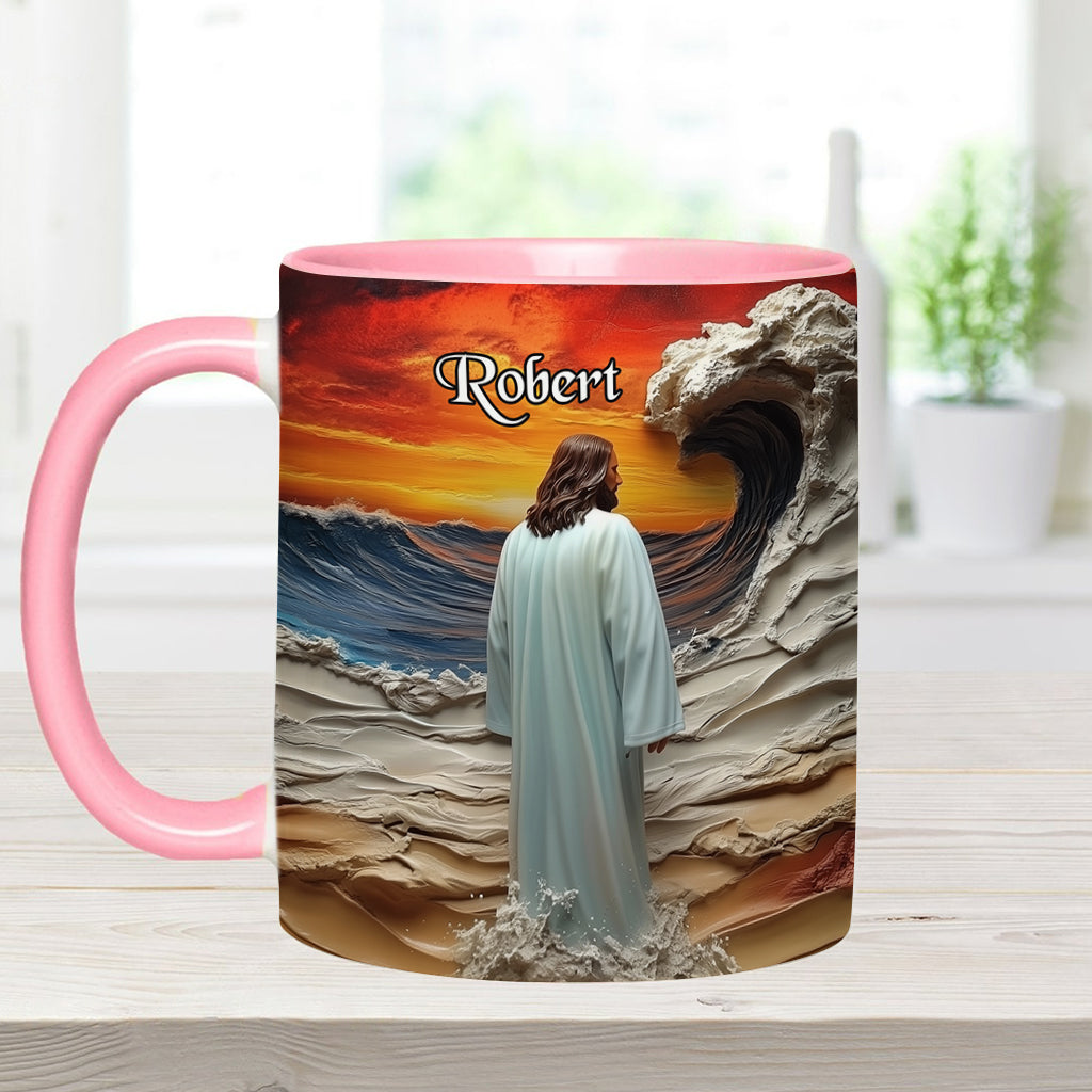 Love Jesus - Personalized Christian Accent Mug