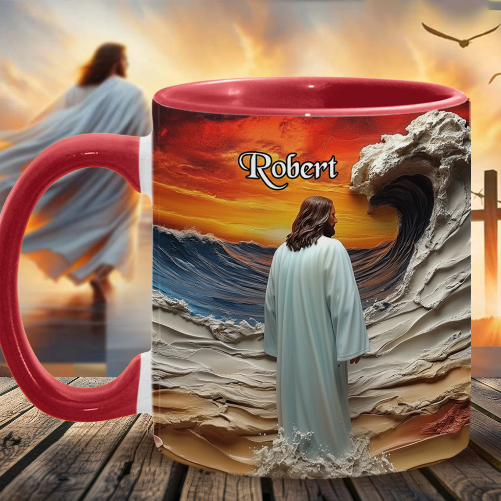 Love Jesus - Personalized Christian Accent Mug