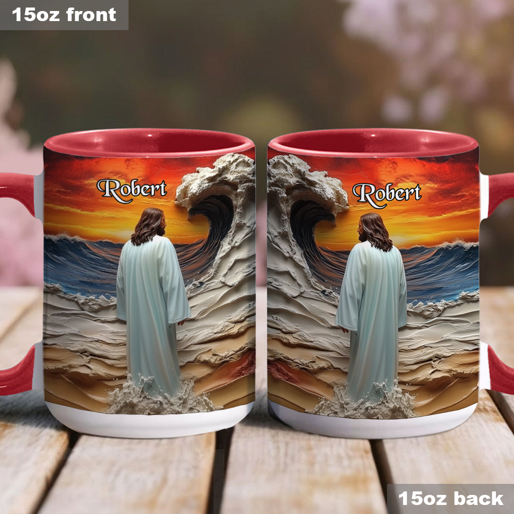 Love Jesus - Personalized Christian Accent Mug