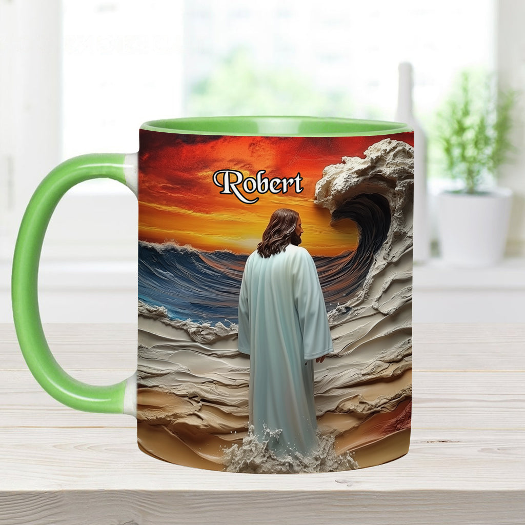 Love Jesus - Personalized Christian Accent Mug
