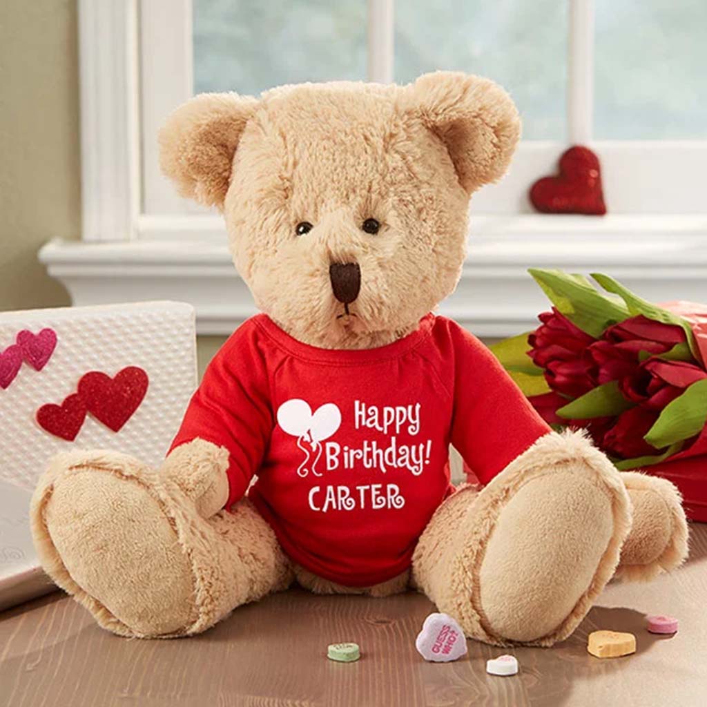 Happy Birthday - Personalized Birthday Premium Faux Fur Pillow