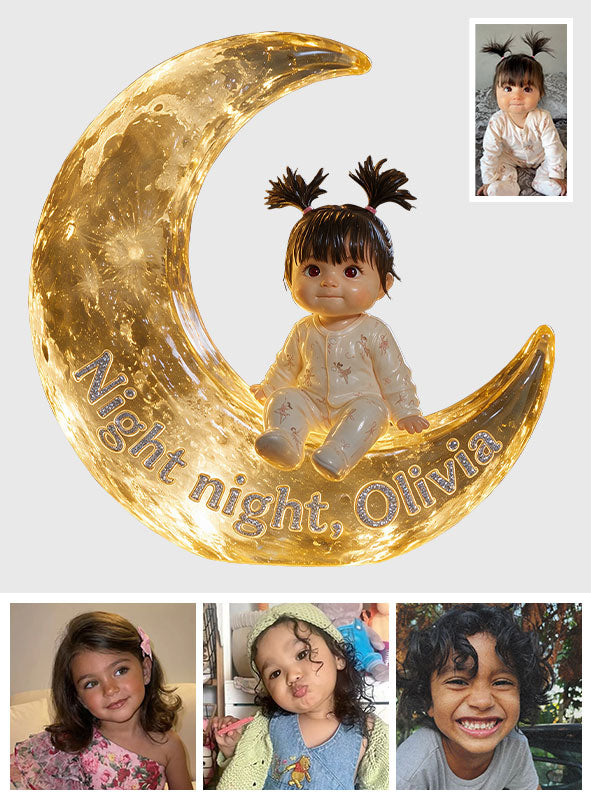 Good Night - Personalized Kid Acrylic LED Night Light