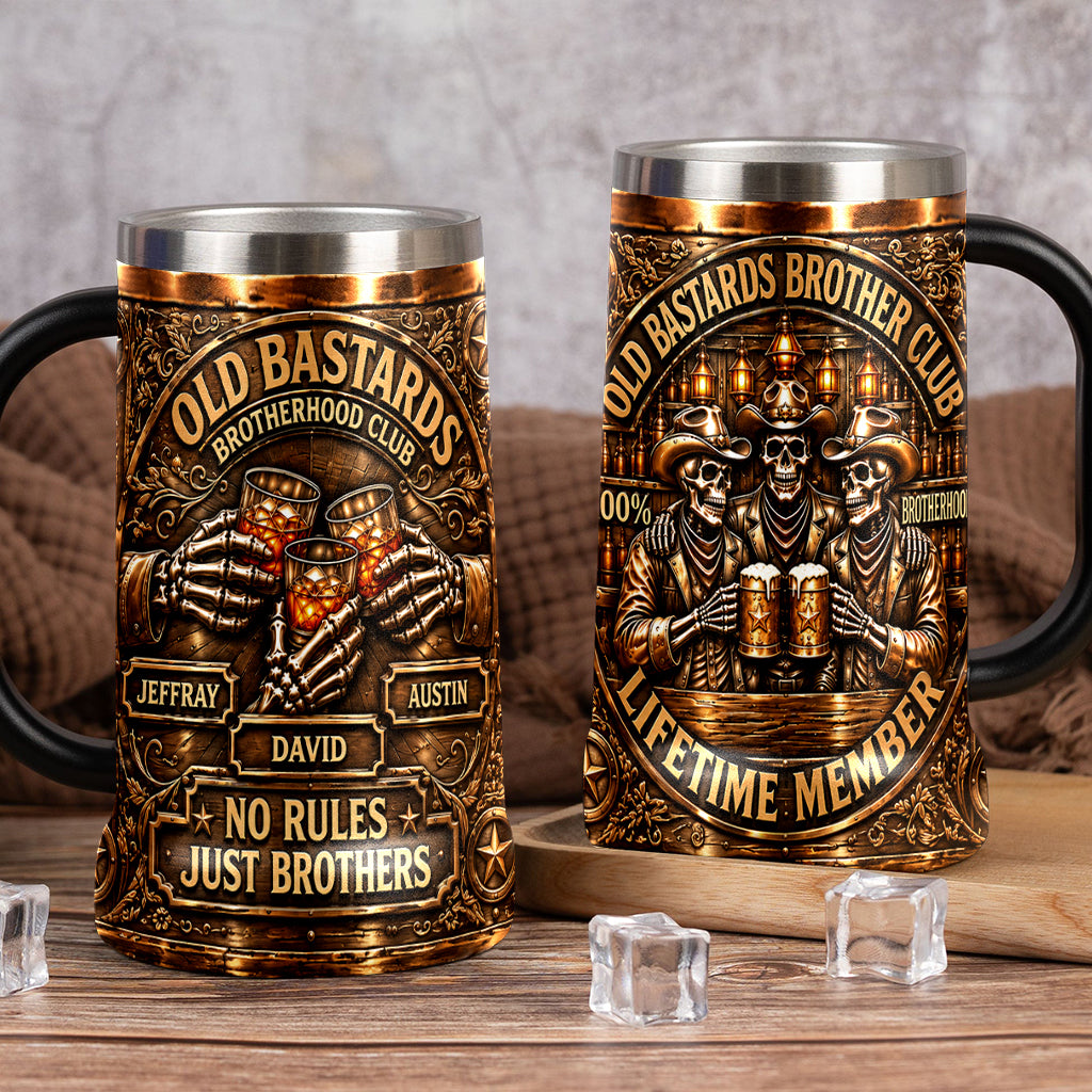 Brotherhood - Personalized Beer Beer Stein