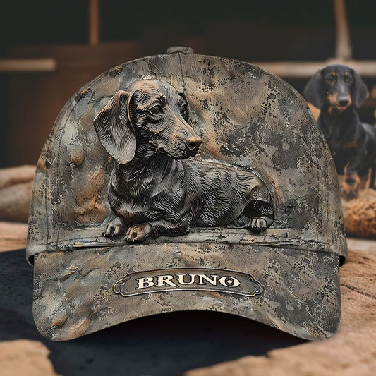 Home Is Where My Dachshund Is - Personalized Dachshund Classic Cap