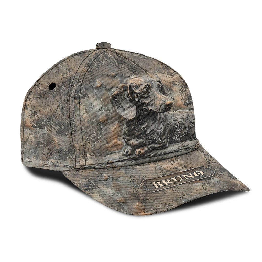 Home Is Where My Dachshund Is - Personalized Dachshund Classic Cap