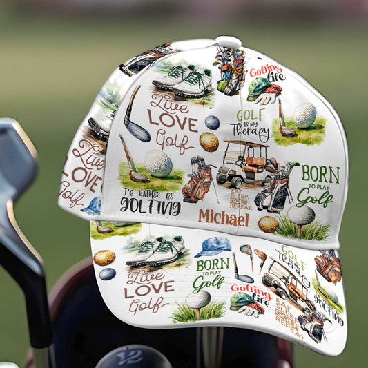 Lebe Golf – Personalisierte Golf Classic Cap