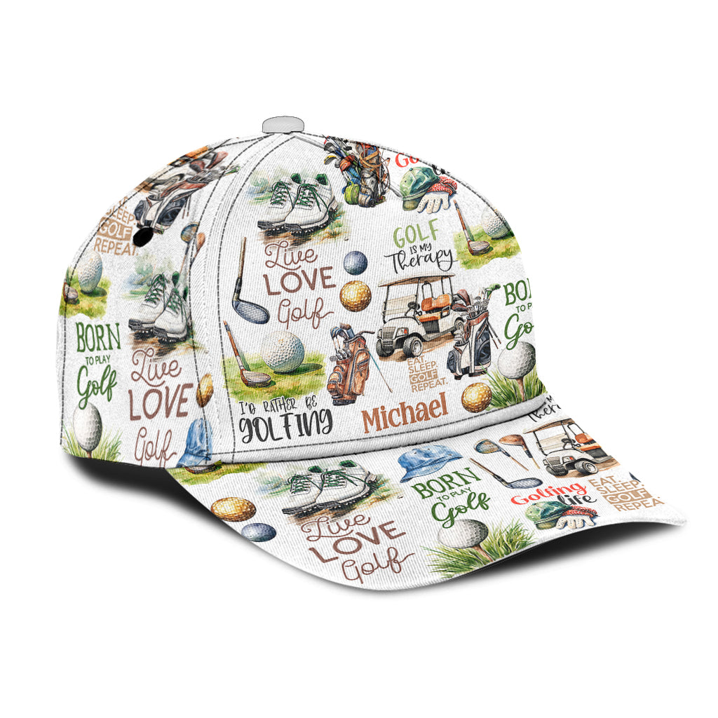 Lebe Golf – Personalisierte Golf Classic Cap
