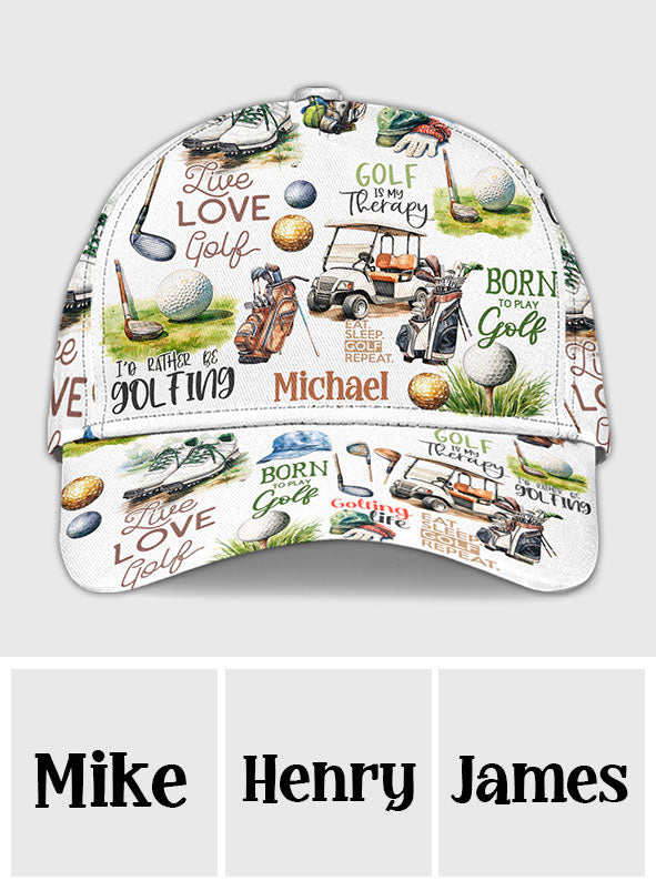 Lebe Golf – Personalisierte Golf Classic Cap