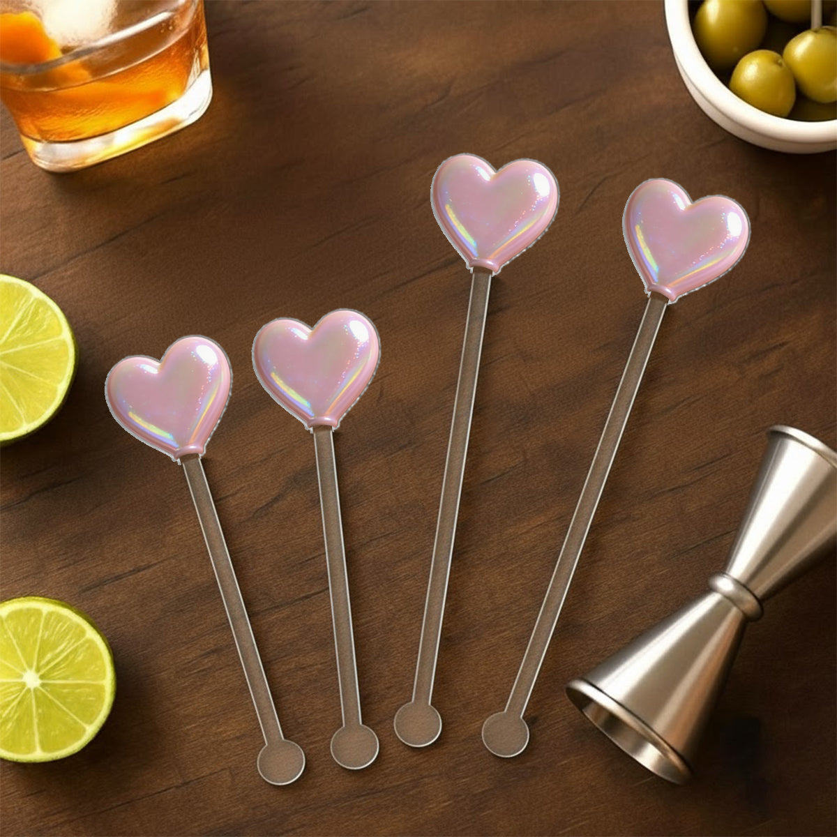 Love Baking - Personalized Baking Set Accent Mug with Acrylic Stirrers