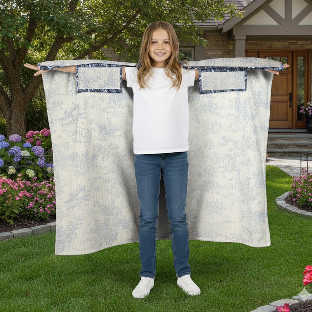 Das ist meine Lesedecke – personalisierte tragbare Buchdecke