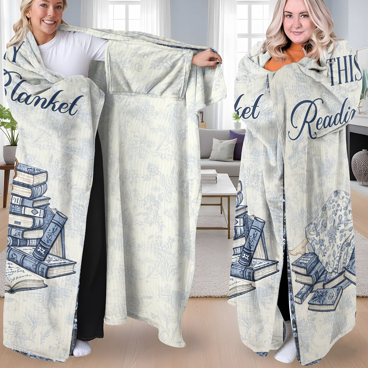 Das ist meine Lesedecke – personalisierte tragbare Buchdecke