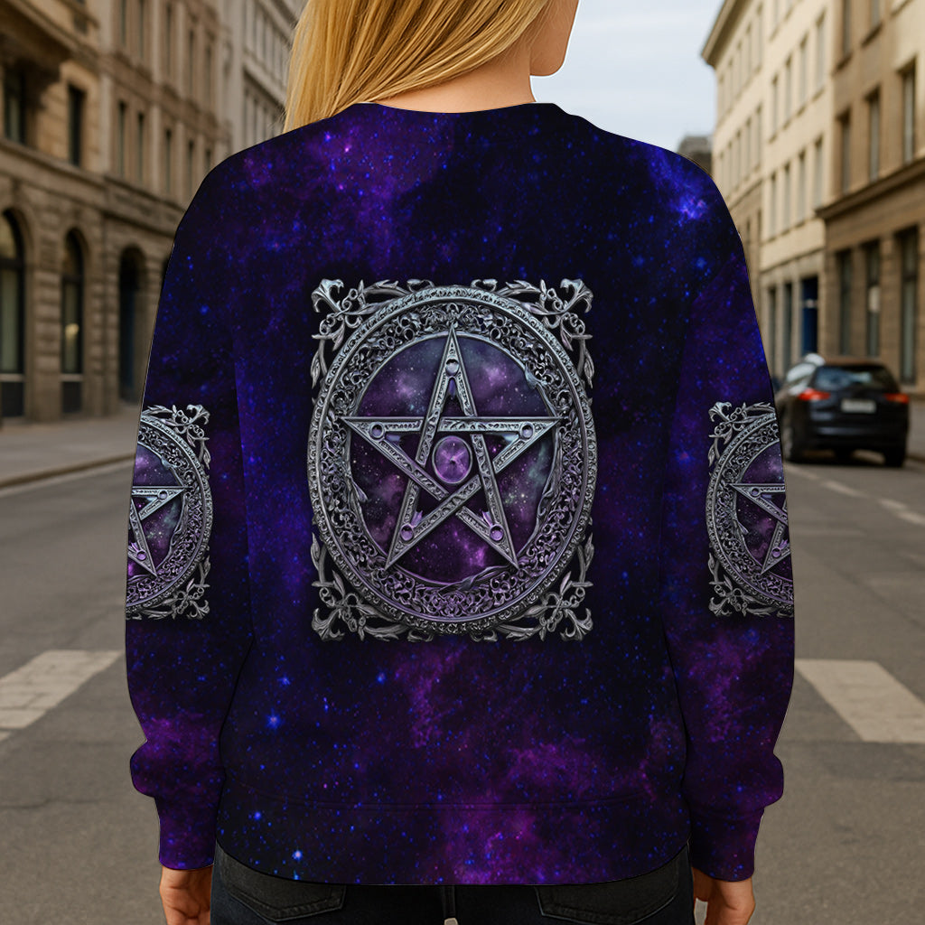 Witch Symbol - Personalized Witch All Over Shirt