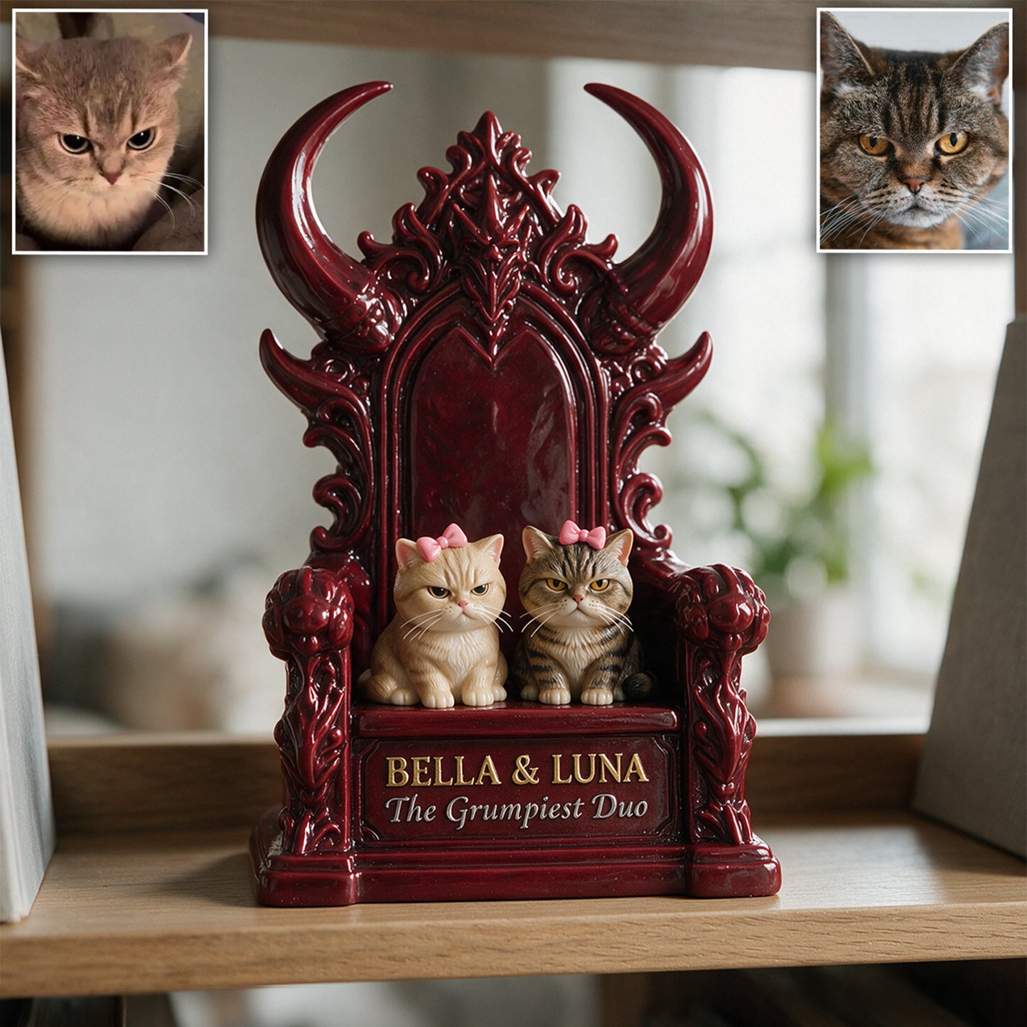 Funny Gift For Cat Owners - Personalized Cat 2-Side Printed Acrylic Plaque