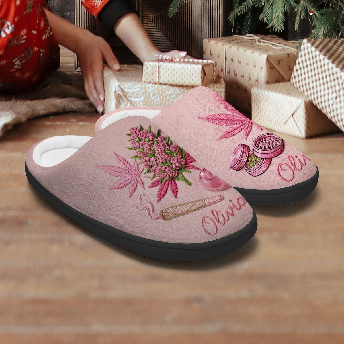 Kiffer & Raucher – Personalisierte Weed-Slipper