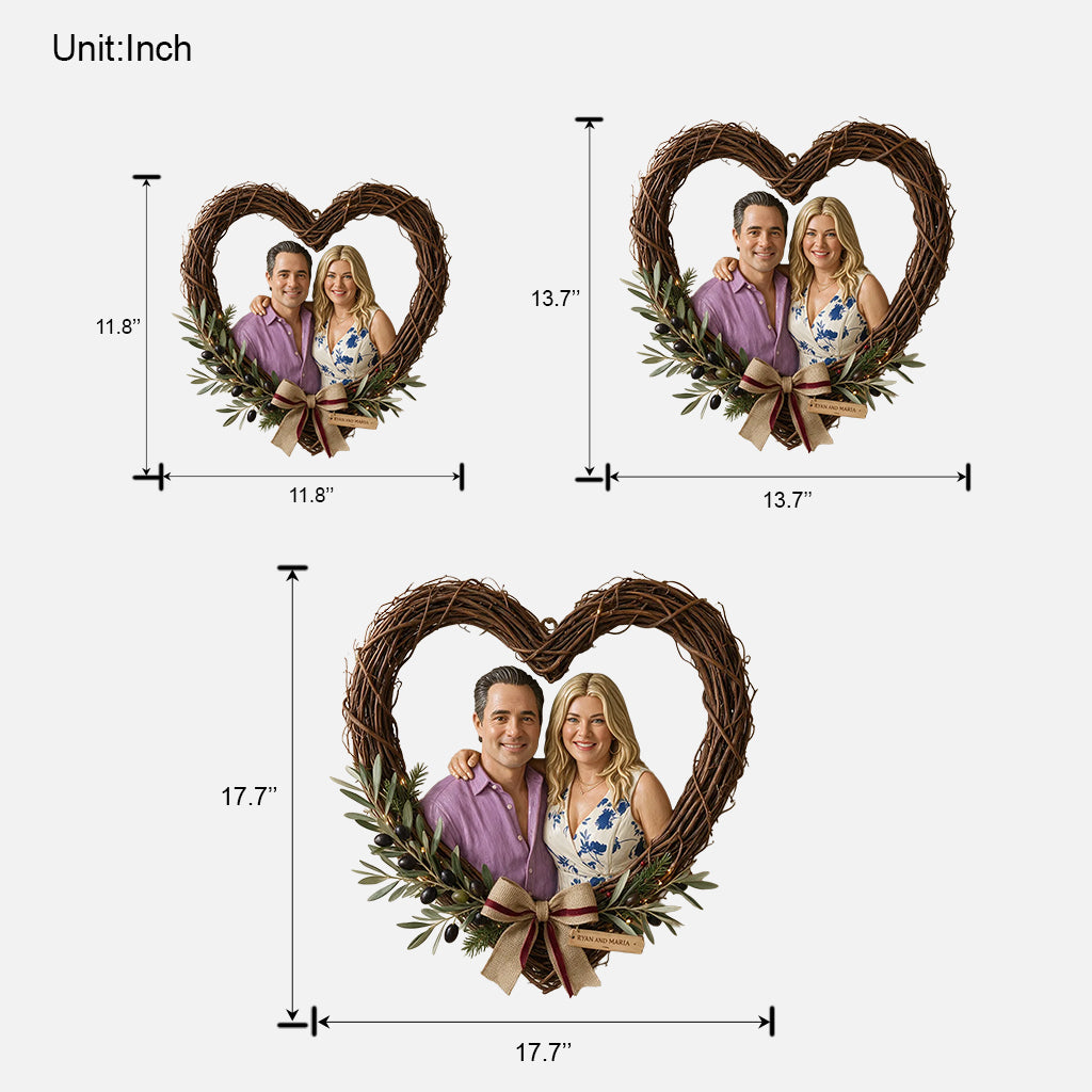 I'm Yours No Returns Or Refunds - Personalized Couple Custom Shaped Wood Sign