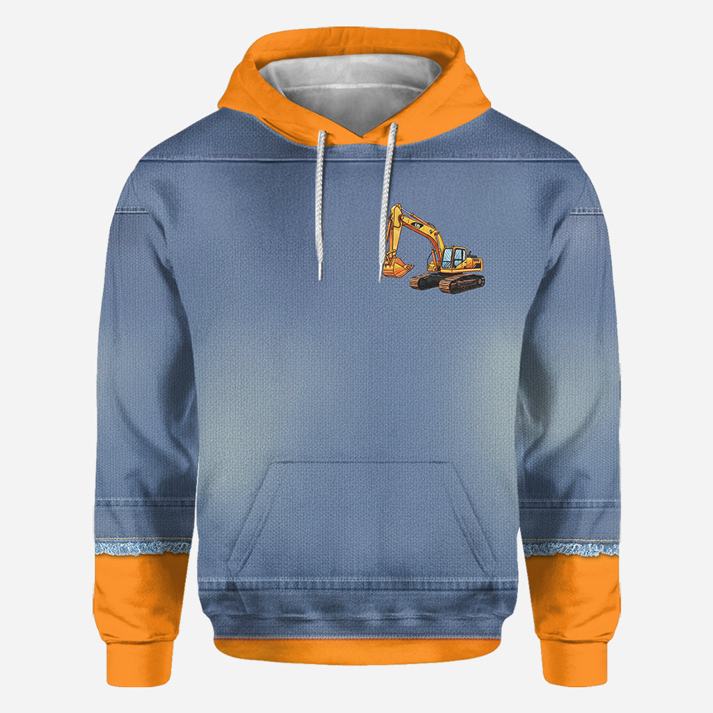 Construction Machines - Personalized Kid All Over Shirt