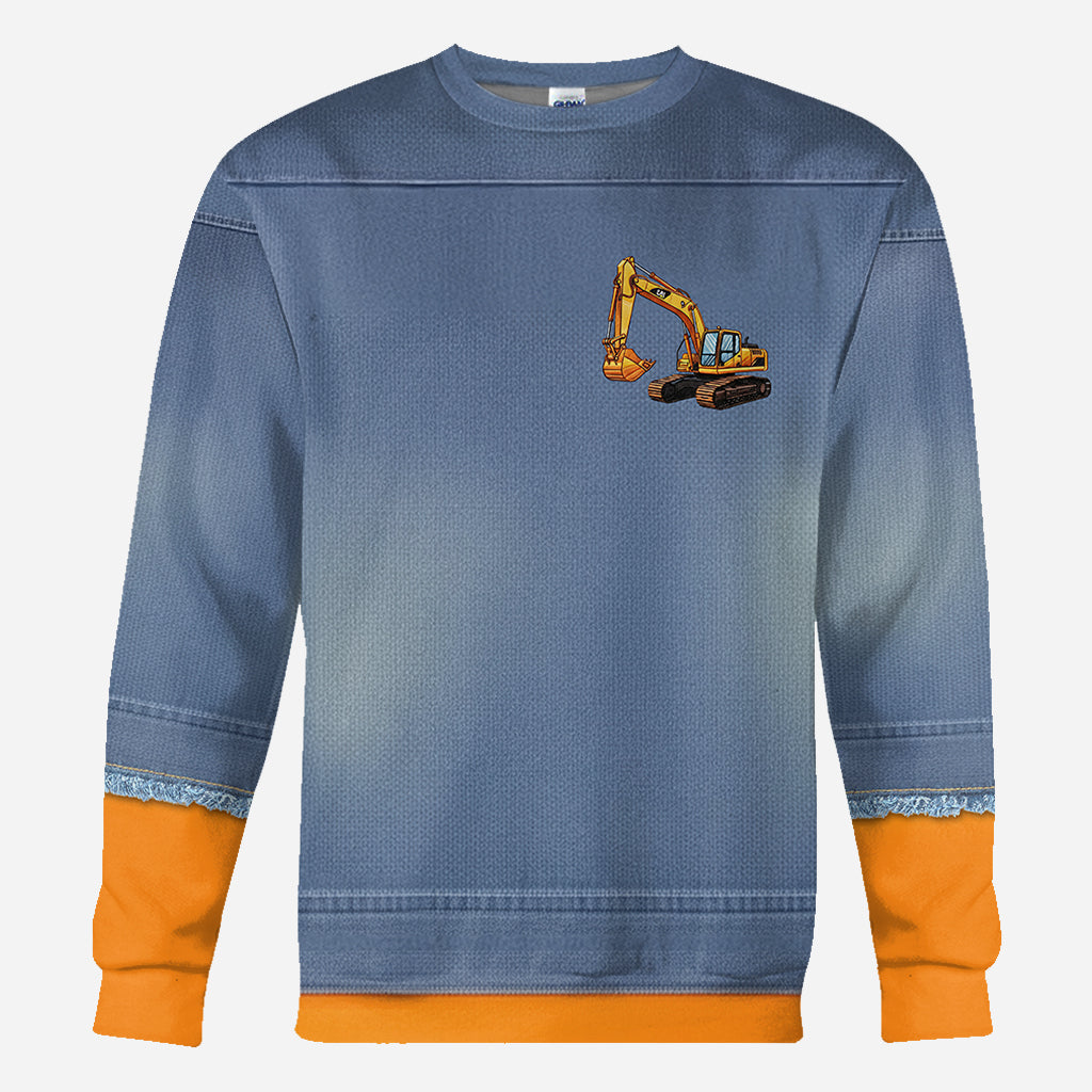 Construction Machines - Personalized Kid All Over Shirt