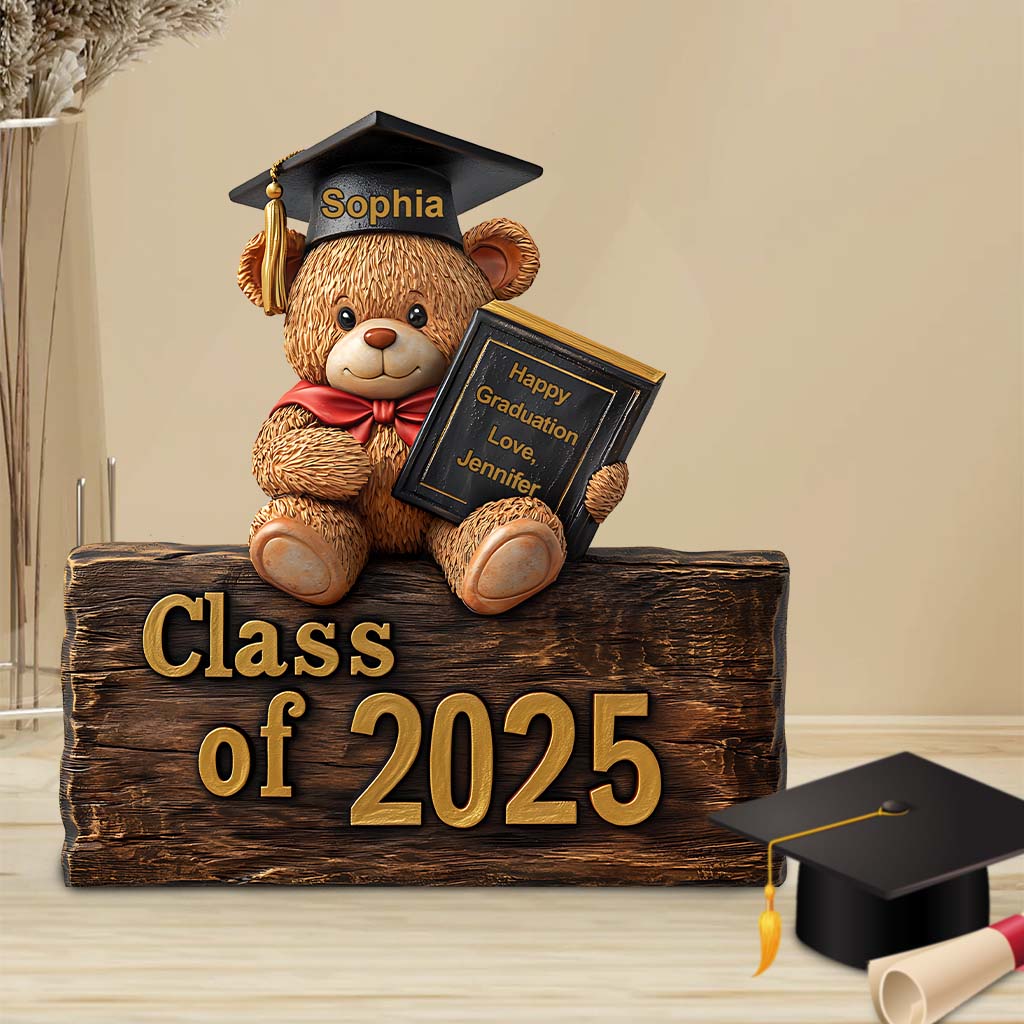 Happy Graduation - Personalized Graduation Custom Shaped Acrylic Plaque