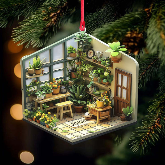 Cute Garden - Personalized Gardening Ornament