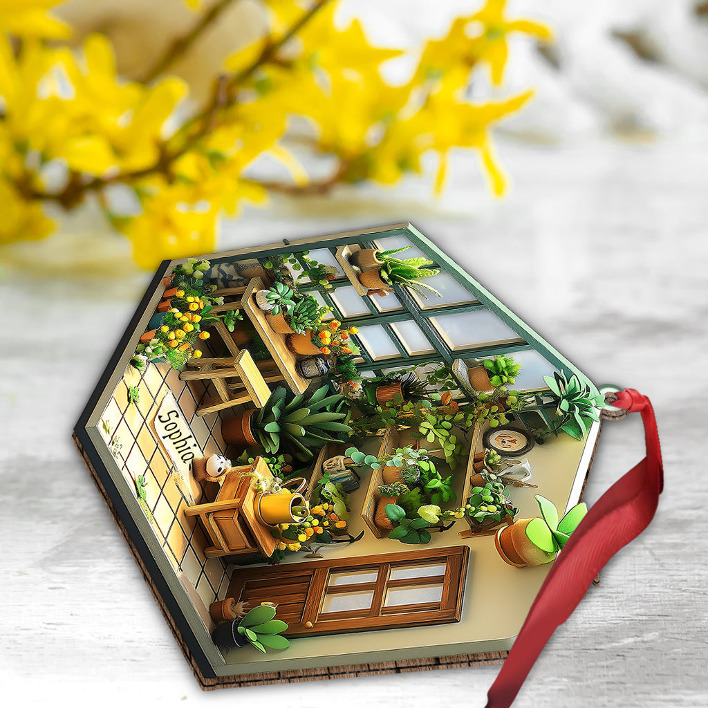 Cute Garden - Personalized Gardening Ornament