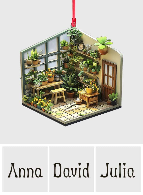 Cute Garden - Personalized Gardening Ornament