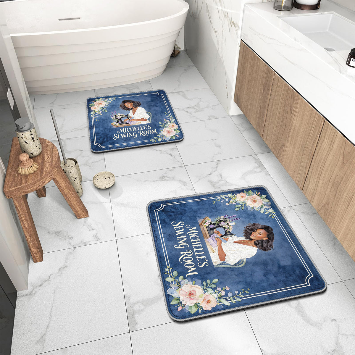Sewing Room - Personalized Sewing Non-Slip Tufted Rug
