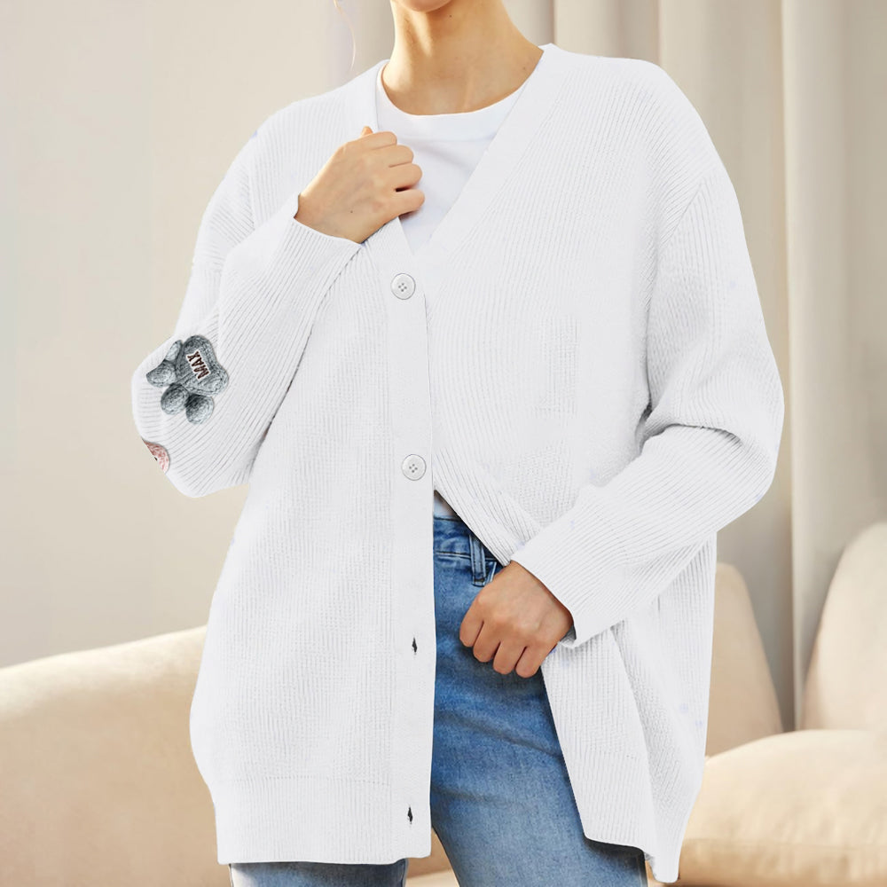 Hundemama - Personalisierter Hunde-Cardigan