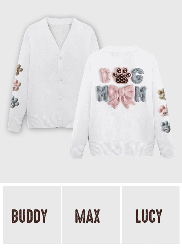 Hundemama - Personalisierter Hunde-Cardigan