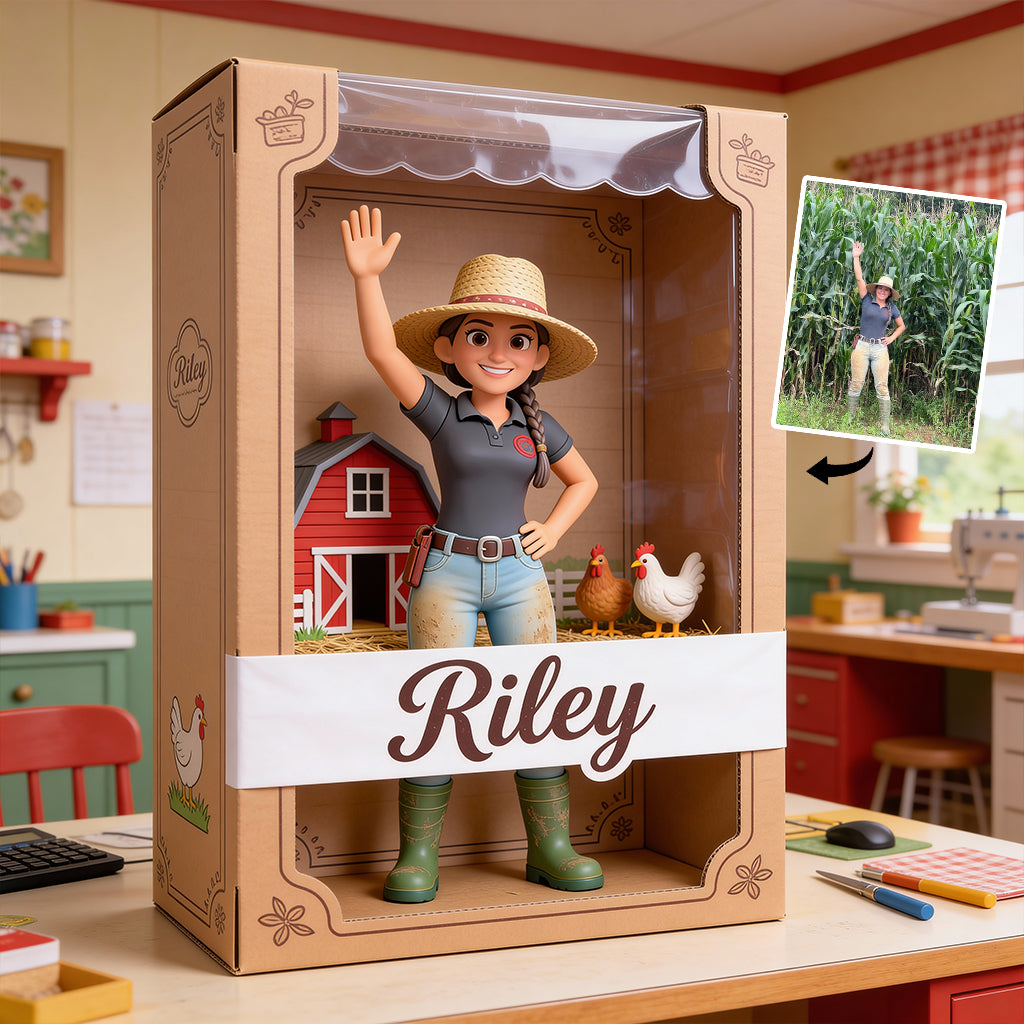 Chicken Lady - Personalized Chicken Custom Shaped Acrylic Plaque