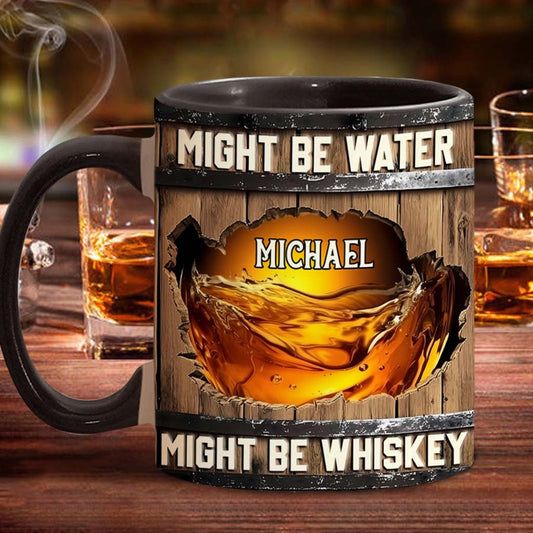 Könnte Wasser sein, könnte Whisky sein – Personalisierter Whisky-Akzentbecher
