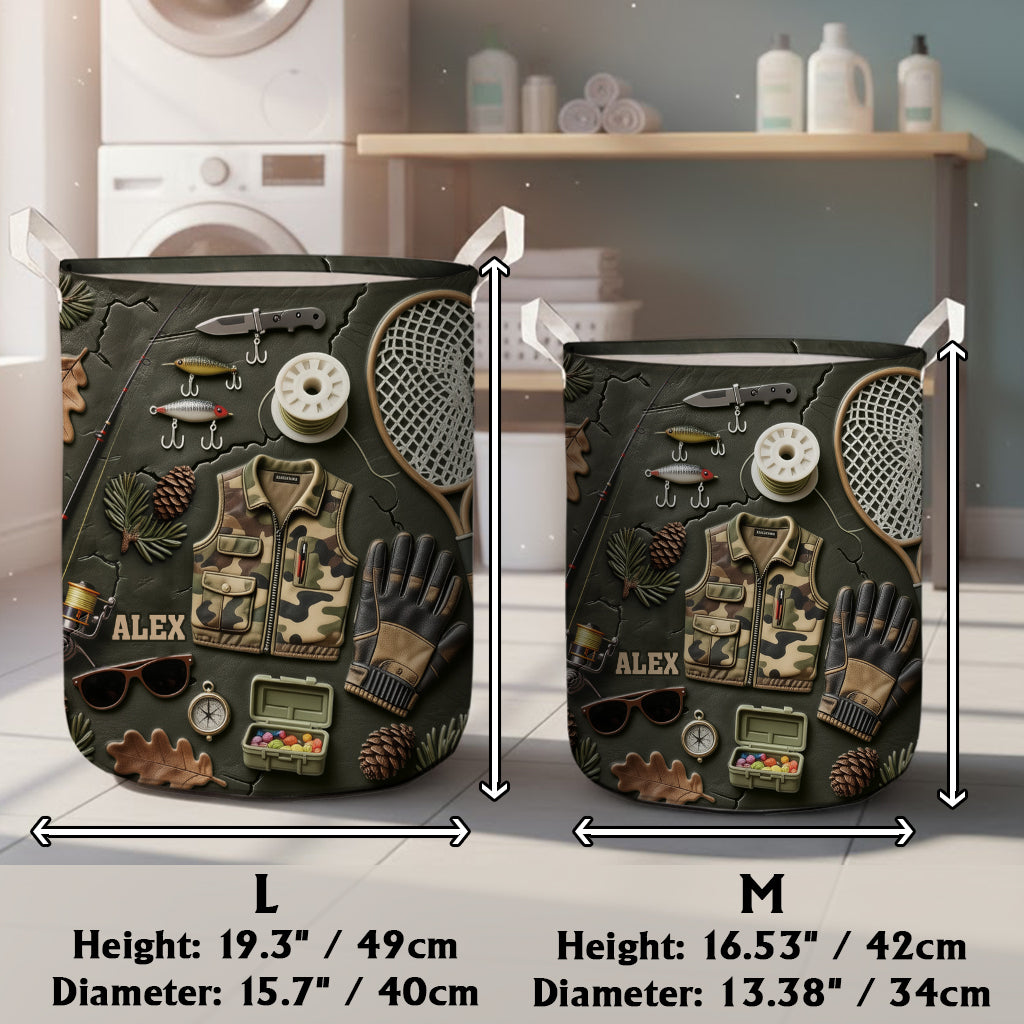 Angel-Liebhaber – Personalisierter Angelkorb