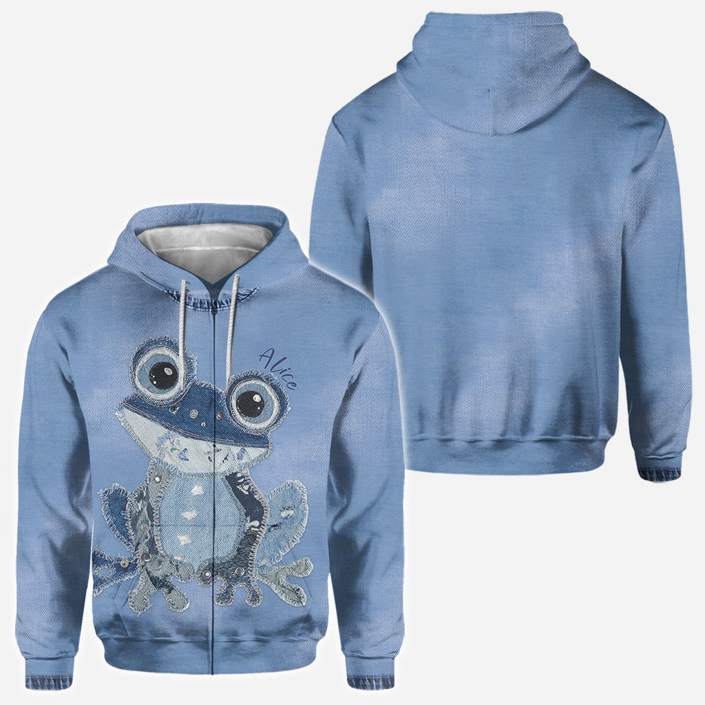 Cute Frog - Personalized Frog All Over Shirt