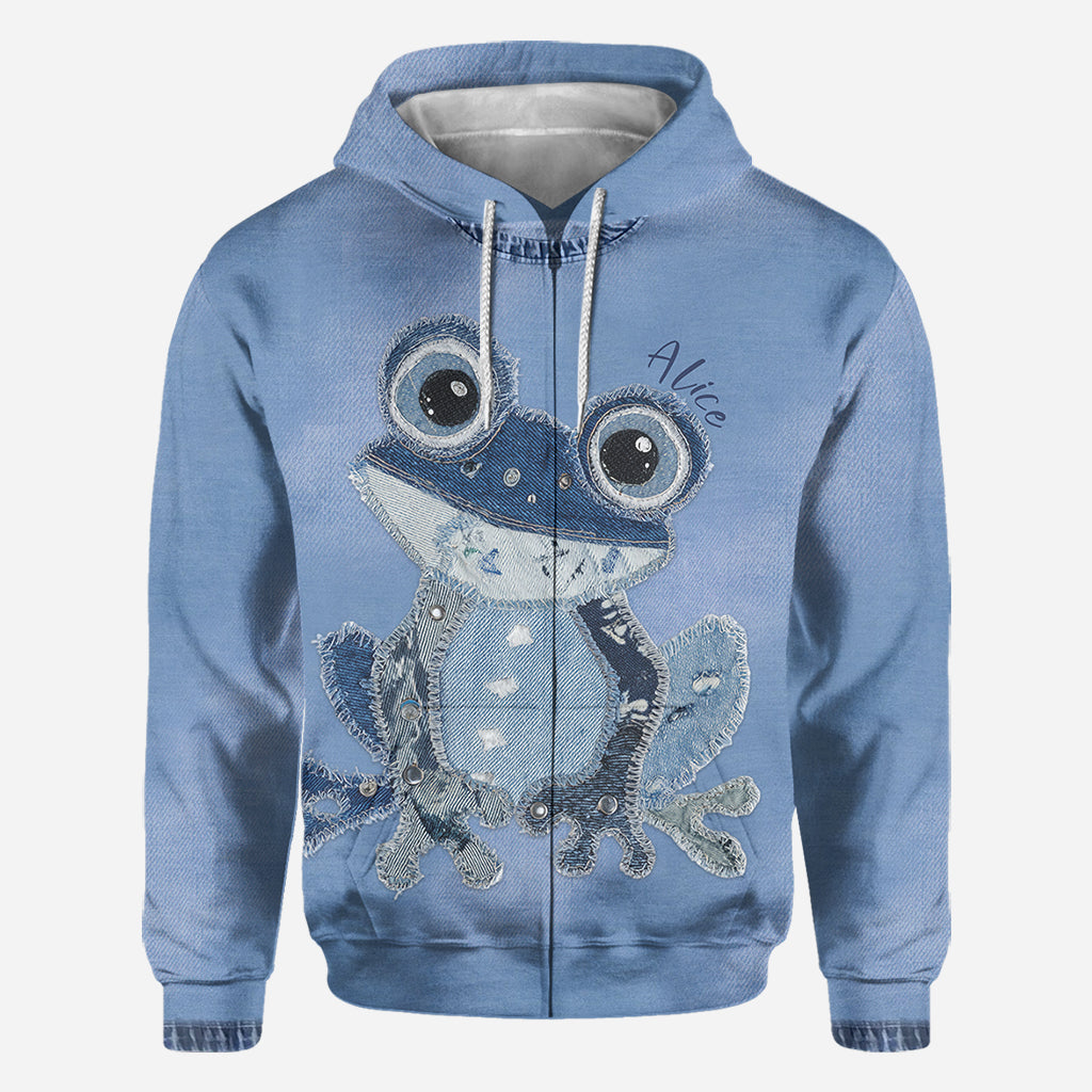 Cute Frog - Personalized Frog All Over Shirt