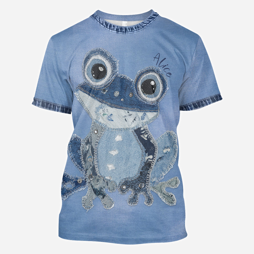 Cute Frog - Personalized Frog All Over Shirt