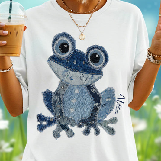 Liebe Frosch – Personalisiertes Frosch-T-Shirt und Hoodie