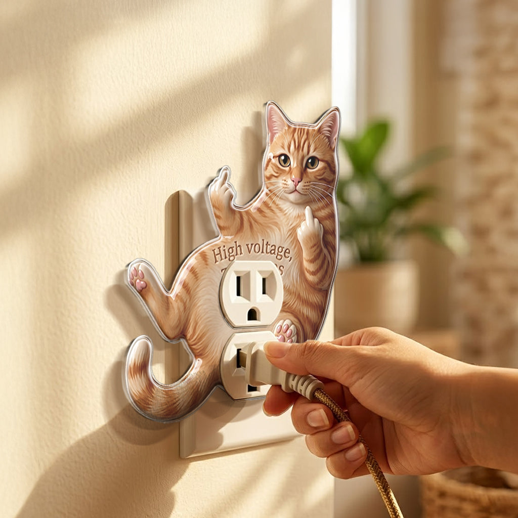 Funny Animal - Personalized Cat Light Switch/ Outlet Cover