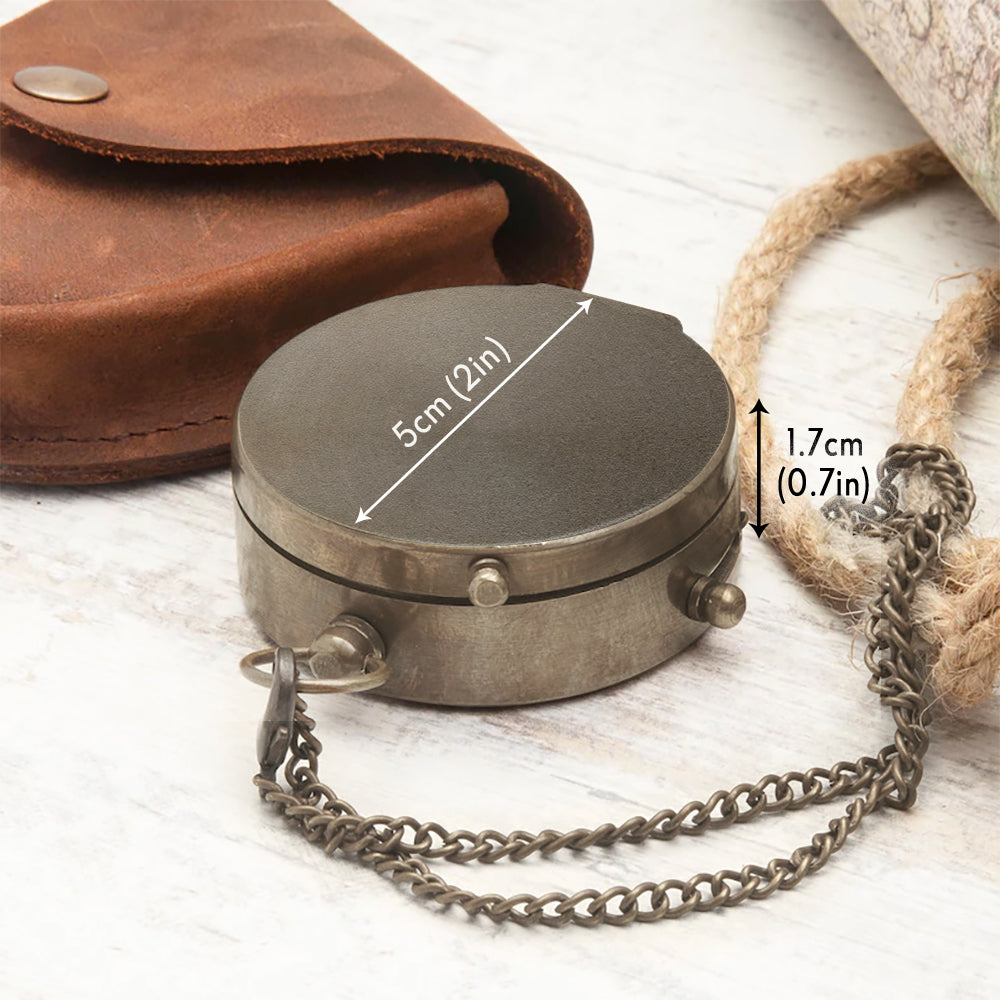 Always Come Home Safe Daddy - Personalized Father Compass