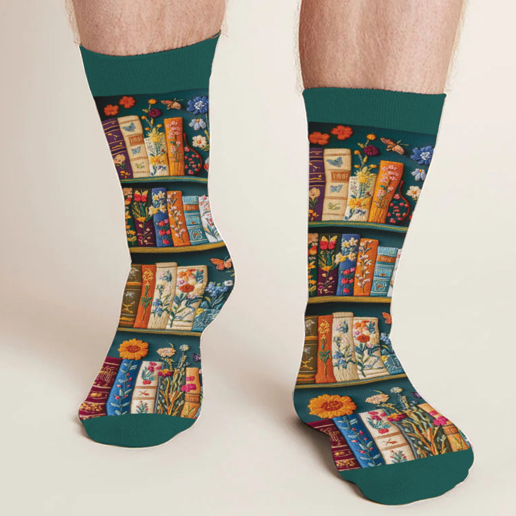 Pssst, ich lese – personalisierte Buchsocken