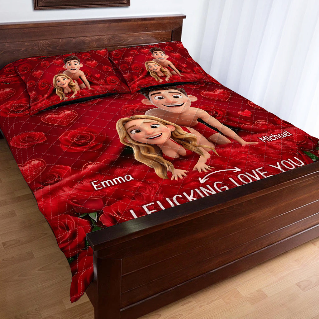 Witziges Geschenk für Paare – Personalisiertes Bettwäscheset für Paare