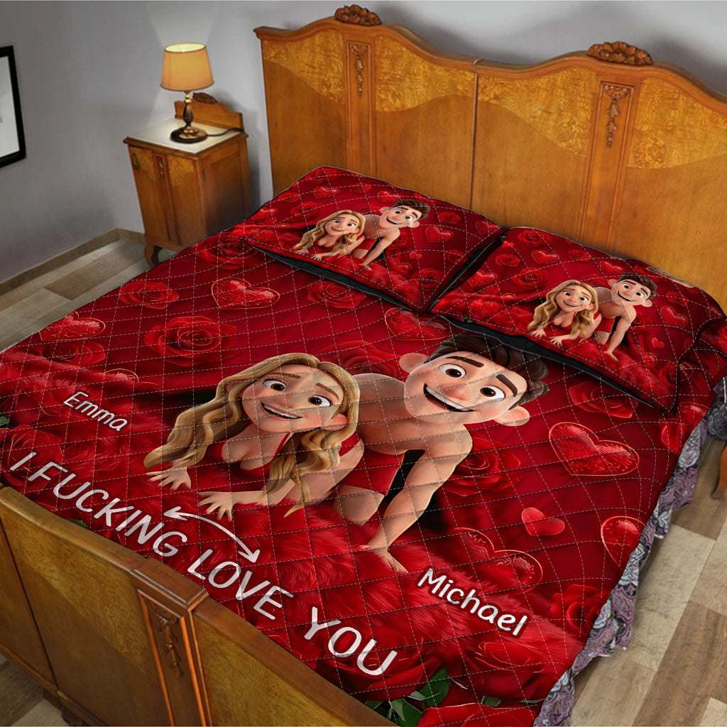 Witziges Geschenk für Paare – Personalisiertes Bettwäscheset für Paare