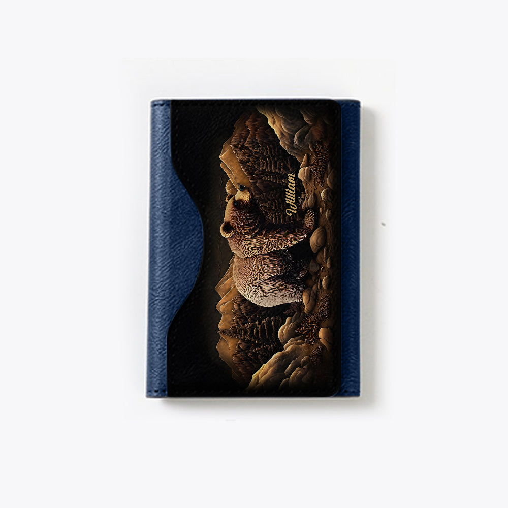 Camping-Liebe – Personalisierte Camping-Magsafe-Geldbörse