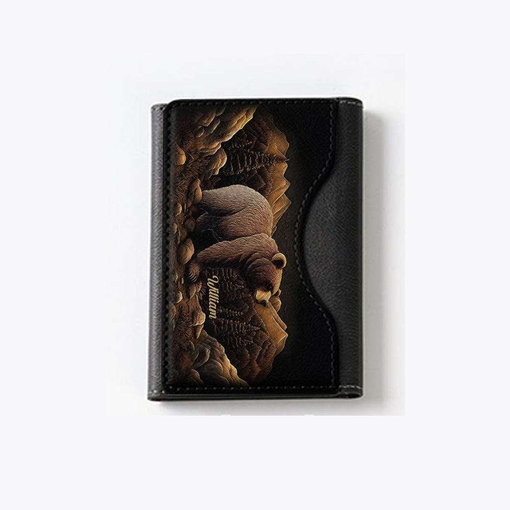 Camping-Liebe – Personalisierte Camping-Magsafe-Geldbörse