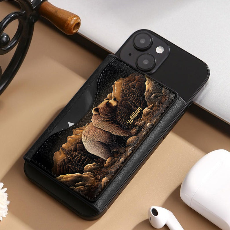 Camping-Liebe – Personalisierte Camping-Magsafe-Geldbörse