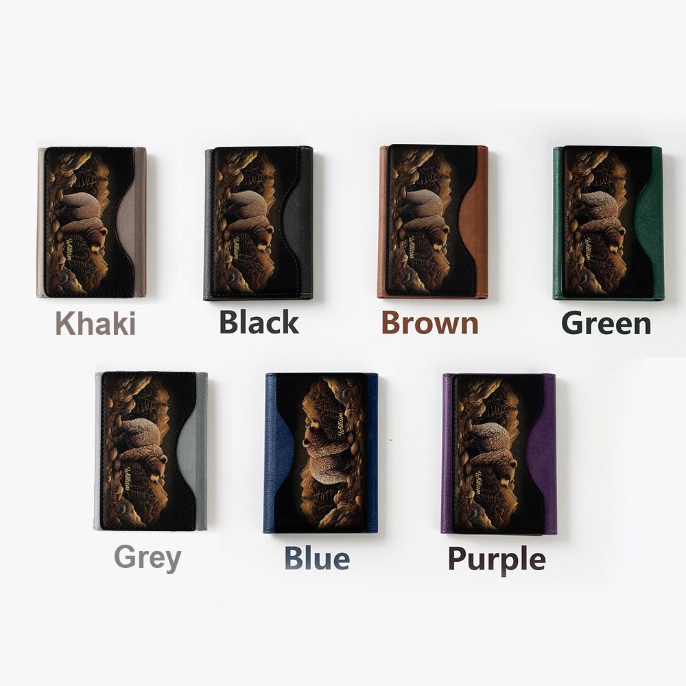 Camping-Liebe – Personalisierte Camping-Magsafe-Geldbörse