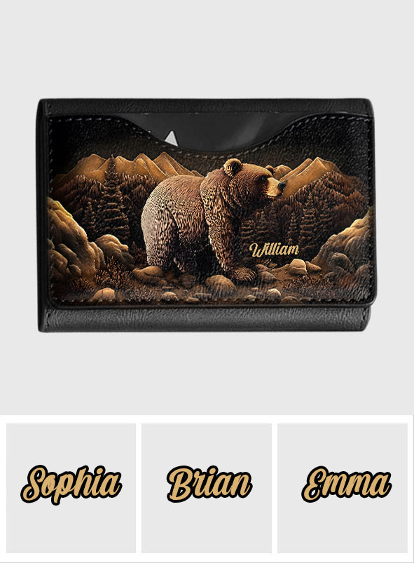 Camping-Liebe – Personalisierte Camping-Magsafe-Geldbörse