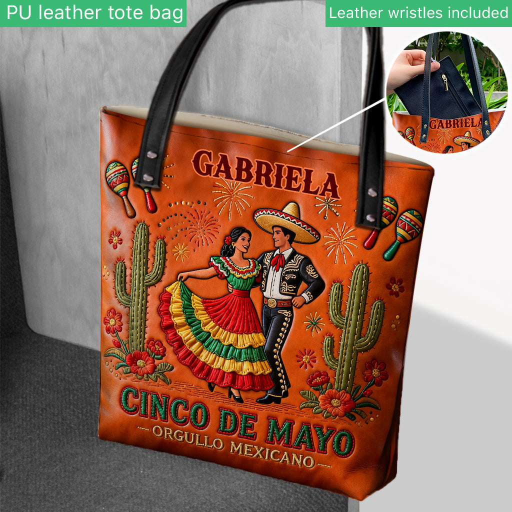 Celebrate Cinco De Mayo - Personalized Cinco de Mayo Tote Bag