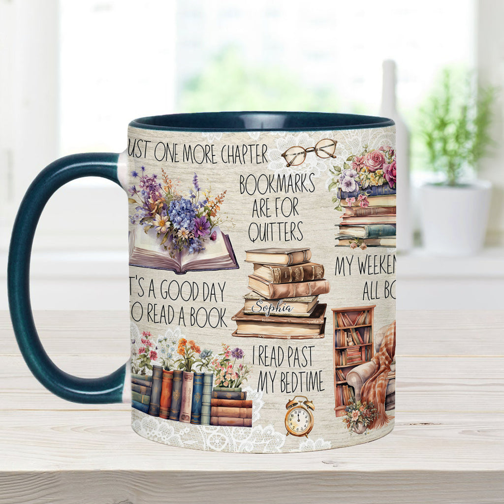 Just One More Chapter - Personalized Book Accent Mug
